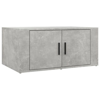 Coffee Table Concrete Grey 80x50x36 cm Engineered Wood