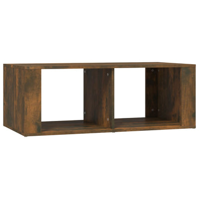 Coffee Table Smoked Oak 100x50x36 cm Engineered Wood