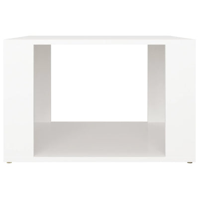 Bedside Table White 57x55x36 cm Engineered Wood