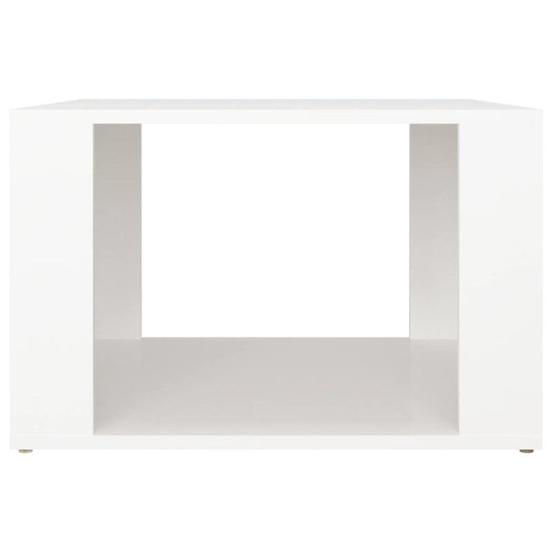 Bedside Table White 57x55x36 cm Engineered Wood