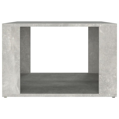 Bedside Table Concrete Grey 57x55x36 cm Engineered Wood