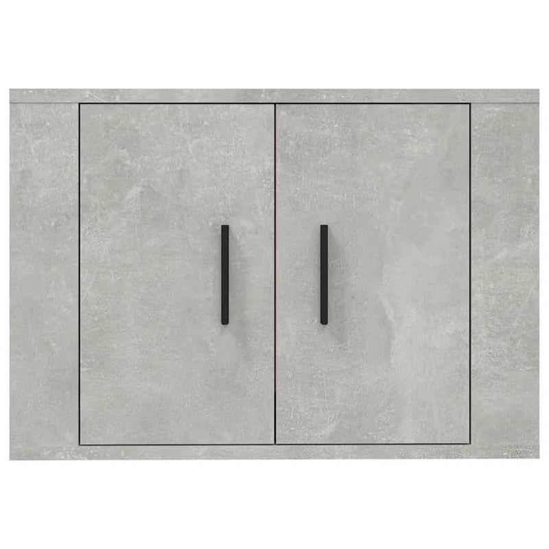 Wall Mounted TV Cabinet Concrete Grey 57x34.5x40 cm