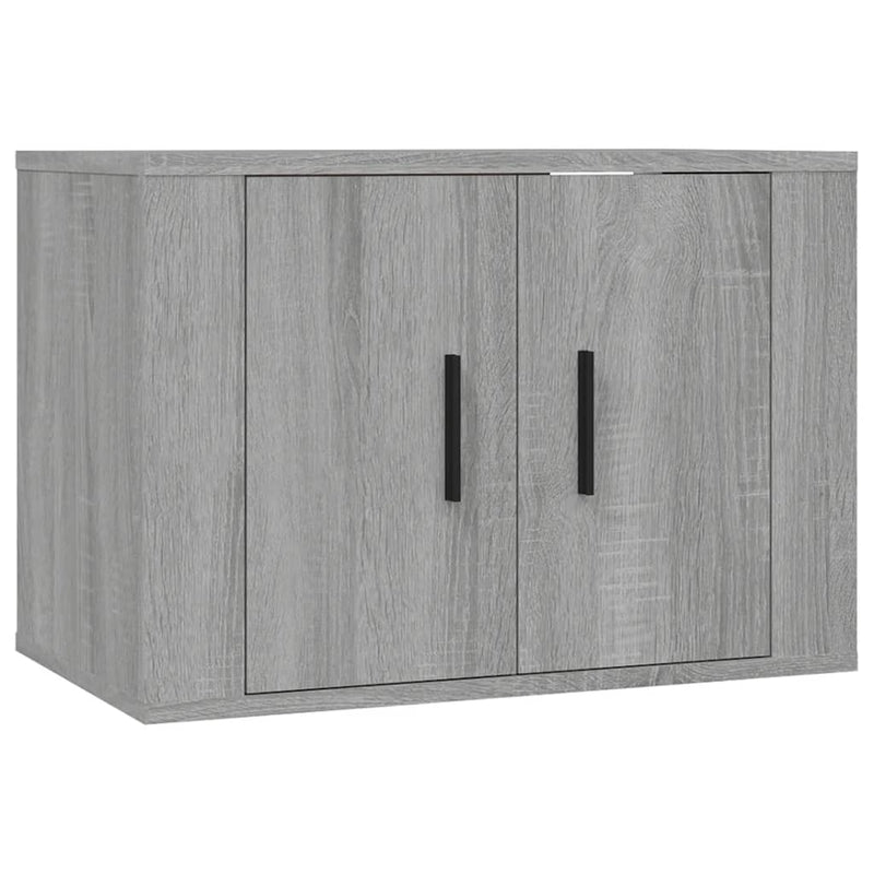 Wall Mounted TV Cabinet Grey Sonoma 57x34.5x40 cm