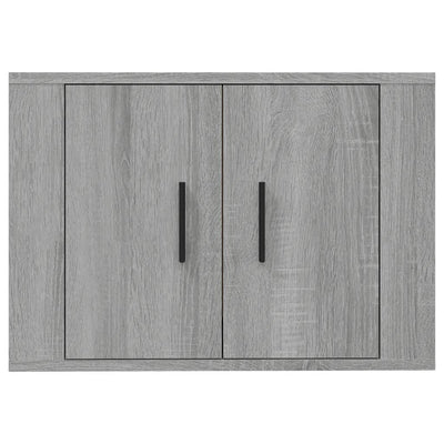 Wall Mounted TV Cabinet Grey Sonoma 57x34.5x40 cm