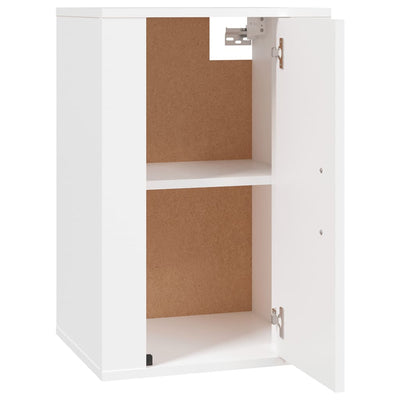 Wall Mounted TV Cabinet White 40x34.5x60 cm