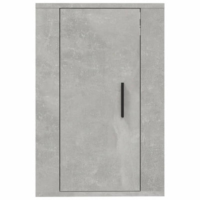 Wall Mounted TV Cabinets 2 pcs Concrete Grey 40x34.5x60 cm