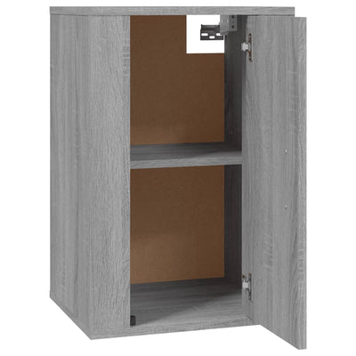 Wall Mounted TV Cabinets 2 pcs Grey Sonoma 40x34.5x60 cm