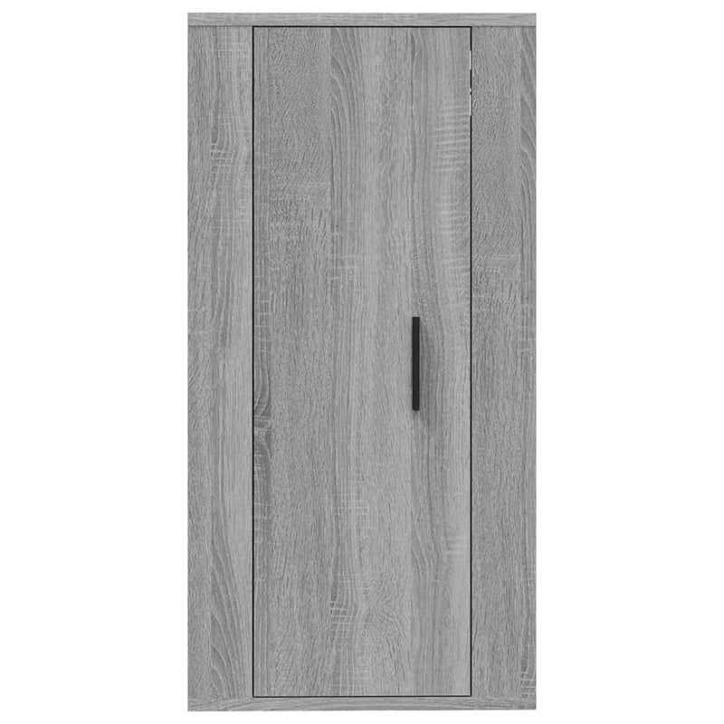 Wall Mounted TV Cabinet Grey Sonoma 40x34.5x80 cm