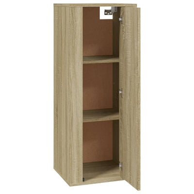 Wall Mounted TV Cabinet Sonoma Oak 40x34.5x100 cm