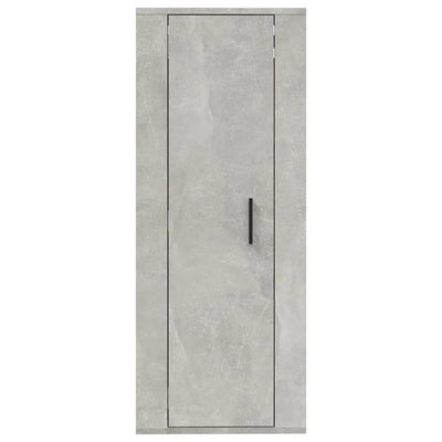 Wall Mounted TV Cabinet Concrete Grey 40x34.5x100 cm