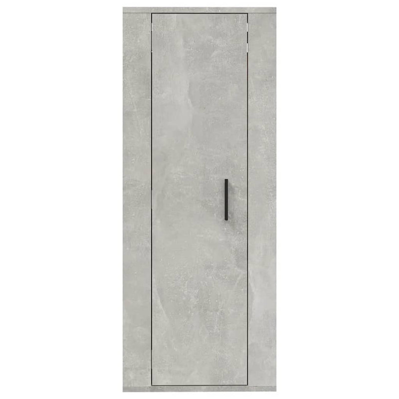 Wall Mounted TV Cabinet Concrete Grey 40x34.5x100 cm