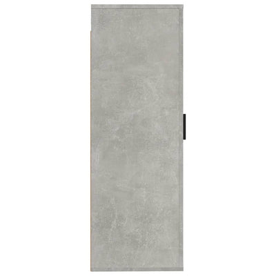 Wall Mounted TV Cabinet Concrete Grey 40x34.5x100 cm