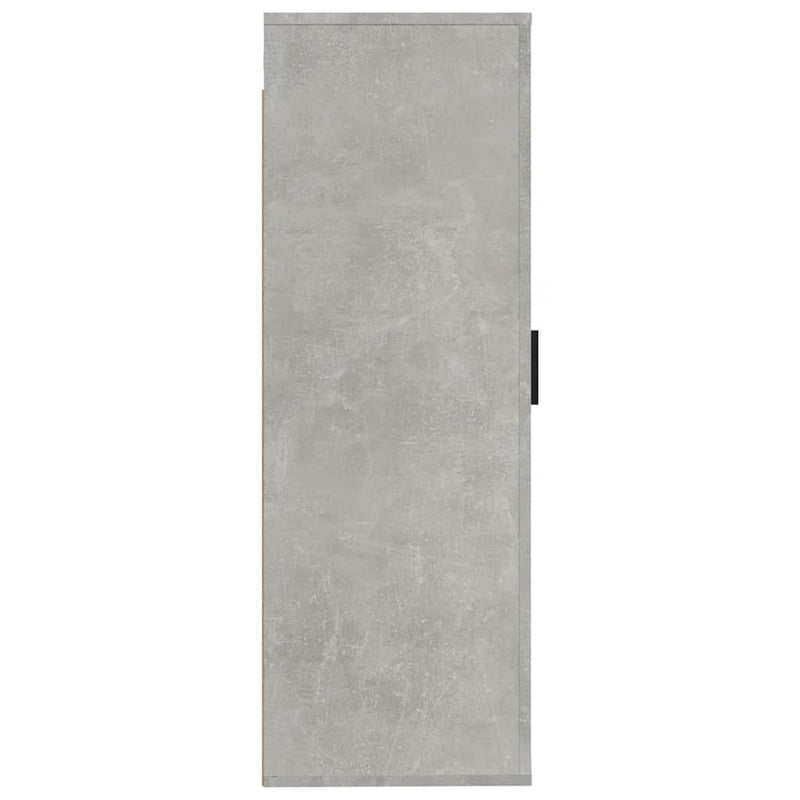 Wall Mounted TV Cabinet Concrete Grey 40x34.5x100 cm