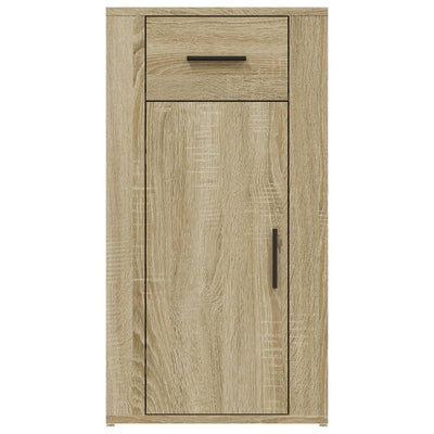 Desk Cabinet Sonoma Oak 40x49x75 cm Engineered Wood