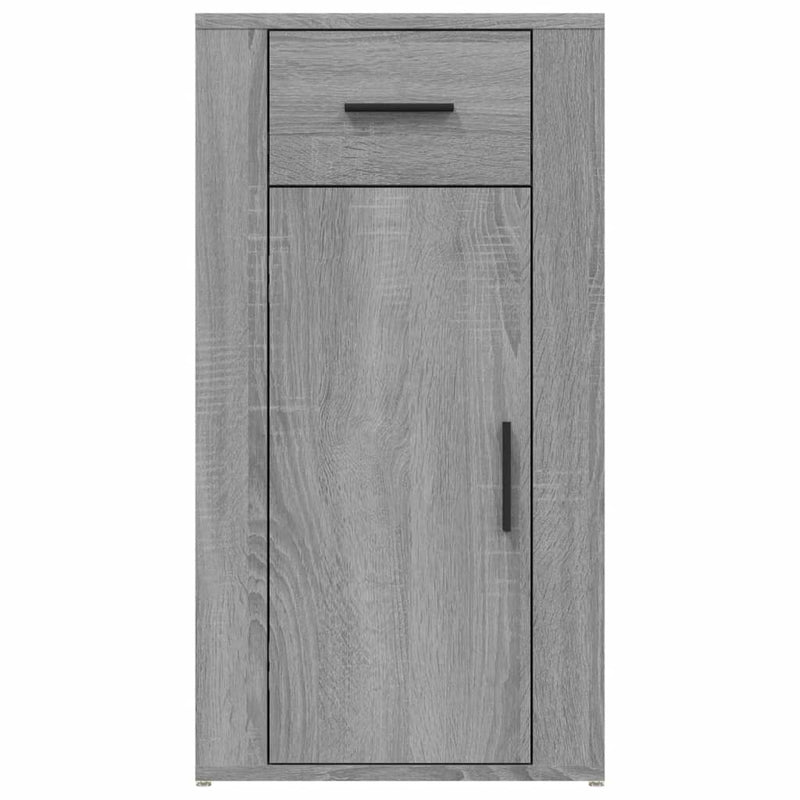 Desk Cabinet Grey Sonoma 40x49x75 cm Engineered Wood