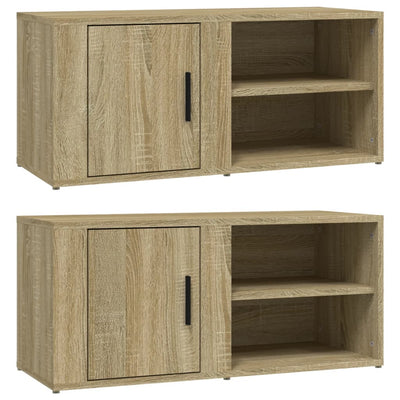 TV Cabinets 2 pcs Sonoma Oak 80x31.5x36 cm Engineered Wood