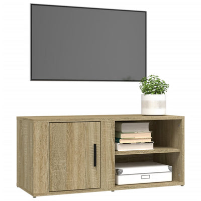 TV Cabinets 2 pcs Sonoma Oak 80x31.5x36 cm Engineered Wood