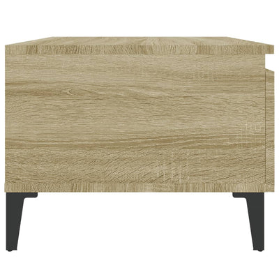 Side Table Sonoma Oak 50x46x35 cm Engineered Wood