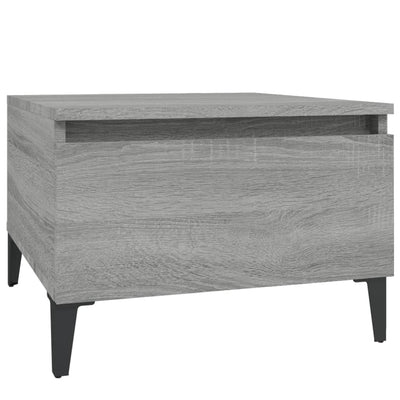 Side Tables 2 pcs Grey Sonoma 50x46x35 cm Engineered Wood