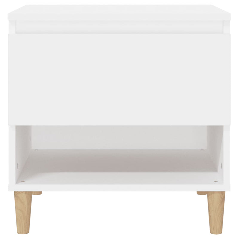 Bedside Tables 2 pcs White 50x46x50 cm Engineered Wood