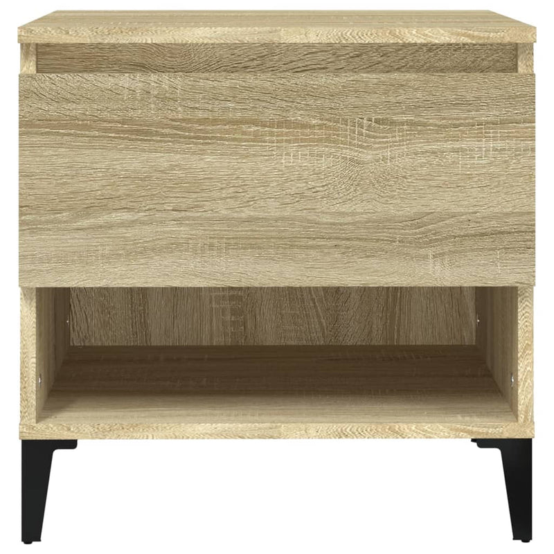 Side Table Sonoma Oak 50x46x50 cm Engineered Wood