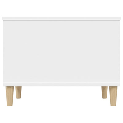 Coffee Table White 60x44.5x45 cm Engineered Wood