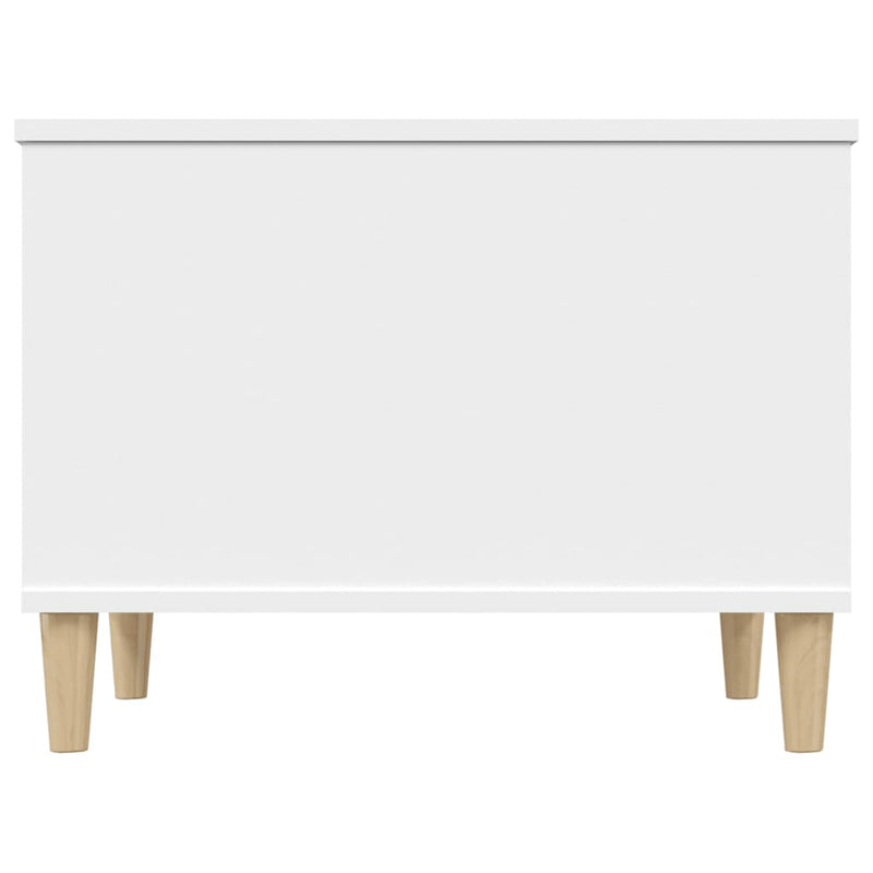 Coffee Table White 60x44.5x45 cm Engineered Wood