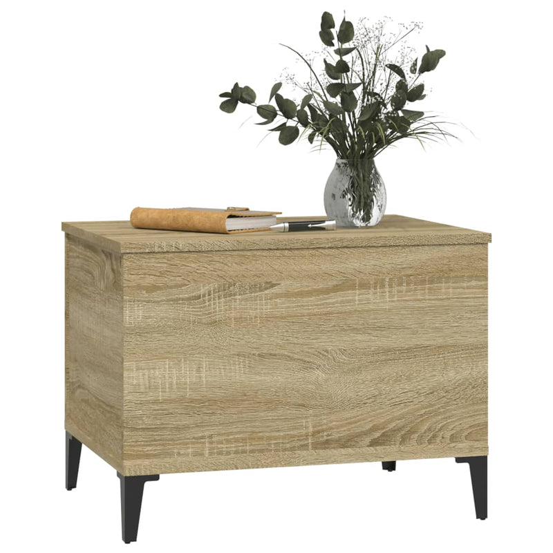 Coffee Table Sonoma Oak 60x44.5x45 cm Engineered Wood