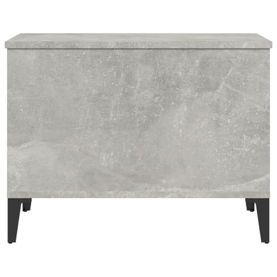 Coffee Table Concrete Grey 60x44.5x45 cm Engineered Wood