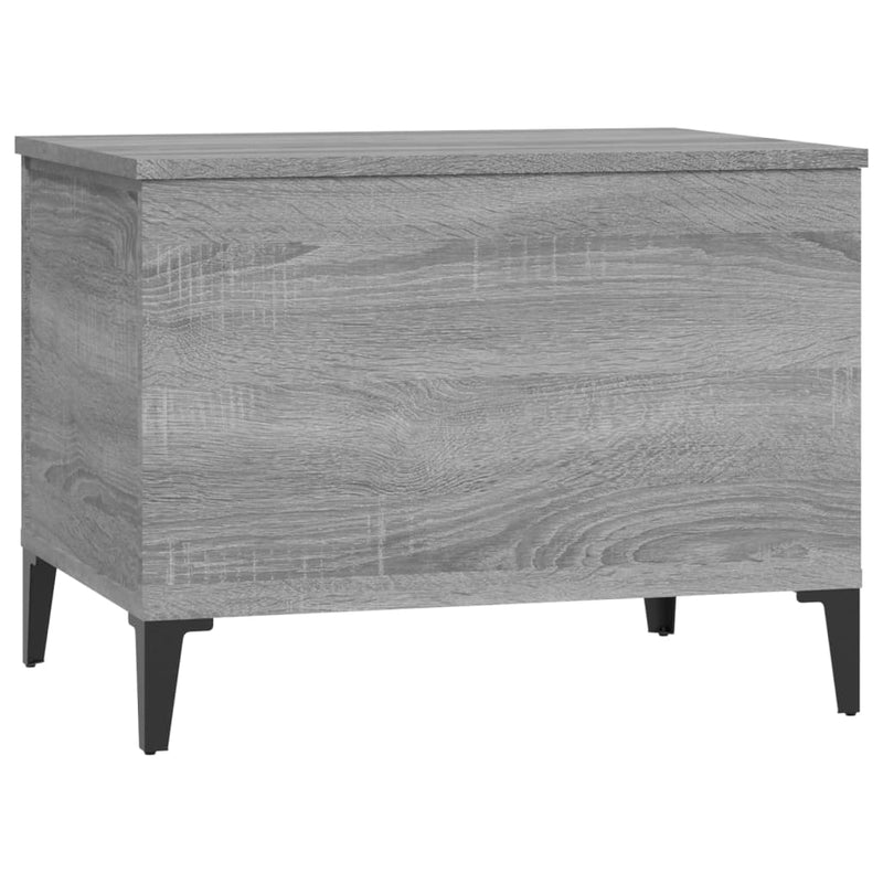 Coffee Table Grey Sonoma 60x44.5x45 cm Engineered Wood