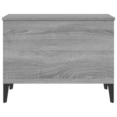 Coffee Table Grey Sonoma 60x44.5x45 cm Engineered Wood