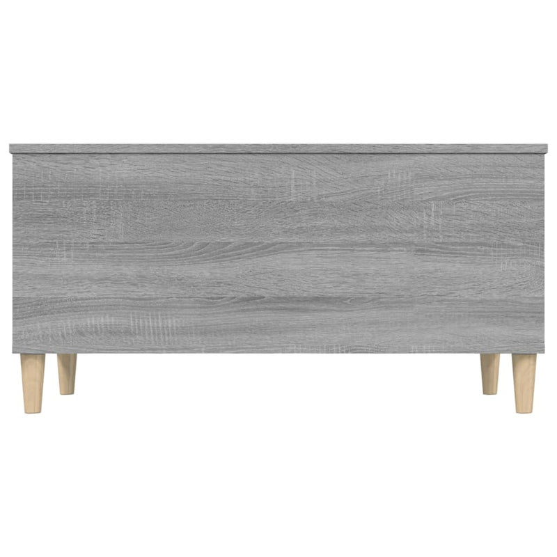 Coffee Table Grey Sonoma 90x44.5x45 cm Engineered Wood