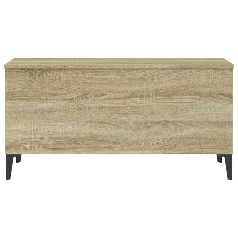 Coffee Table Sonoma Oak 90x44.5x45 cm Engineered Wood