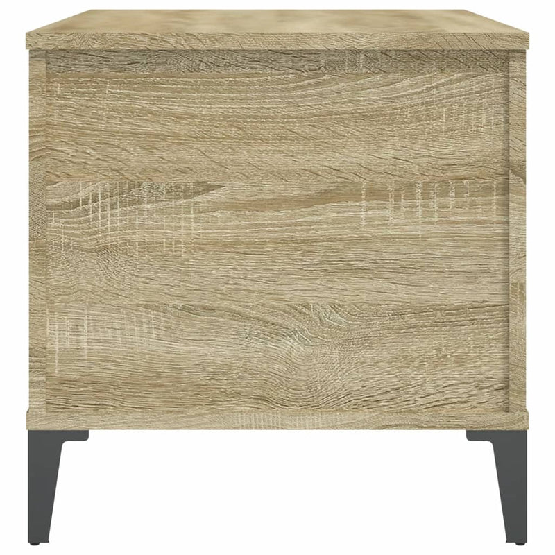 Coffee Table Sonoma Oak 90x44.5x45 cm Engineered Wood