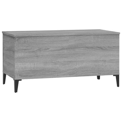 Coffee Table Grey Sonoma 90x44.5x45 cm Engineered Wood