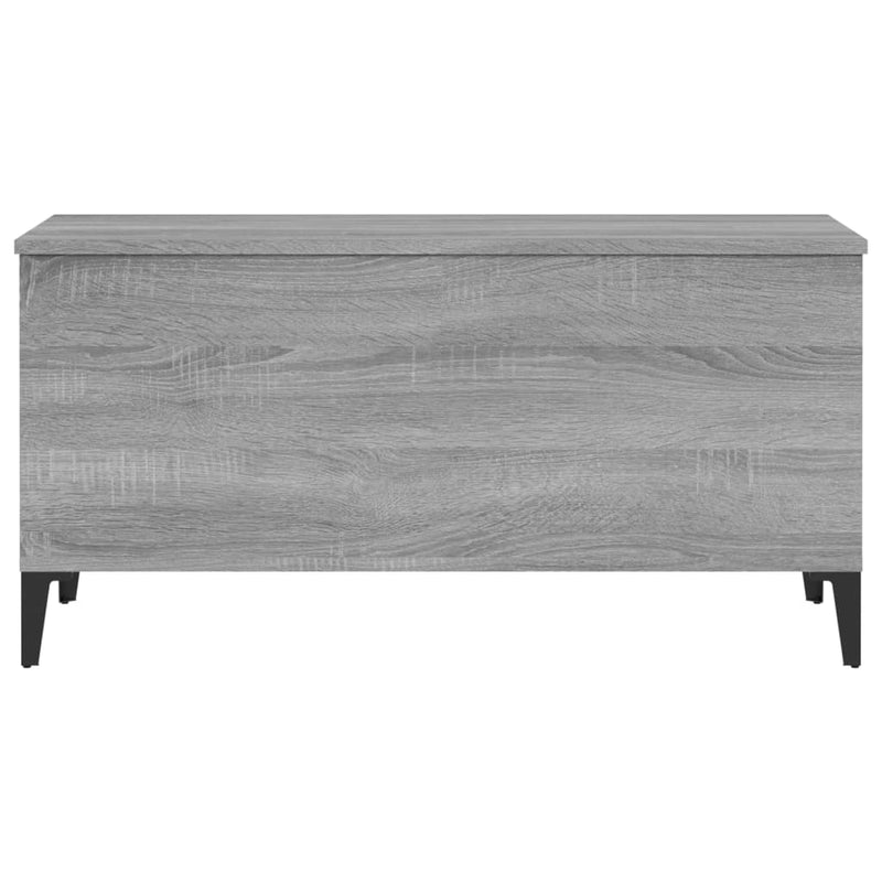 Coffee Table Grey Sonoma 90x44.5x45 cm Engineered Wood