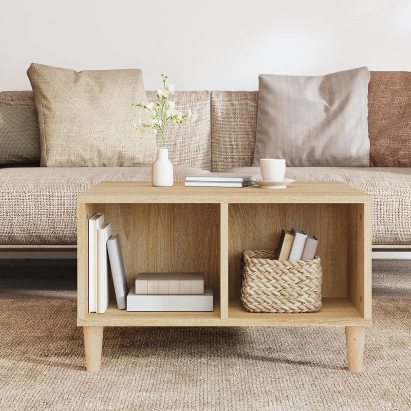 Coffee Table Sonoma Oak 60x50x36.5 cm Engineered Wood