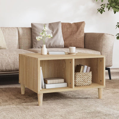 Coffee Table Sonoma Oak 60x50x36.5 cm Engineered Wood