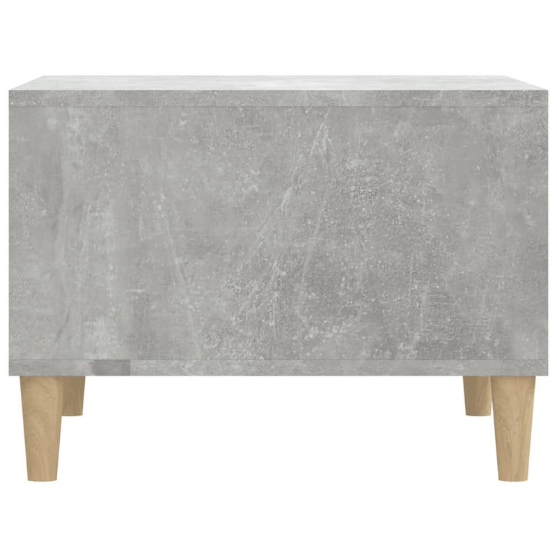 Coffee Table Concrete Grey 60x50x36.5 cm Engineered Wood