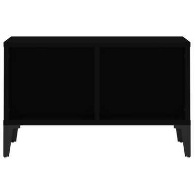 Coffee Table Black 60x50x36.5 cm Engineered Wood