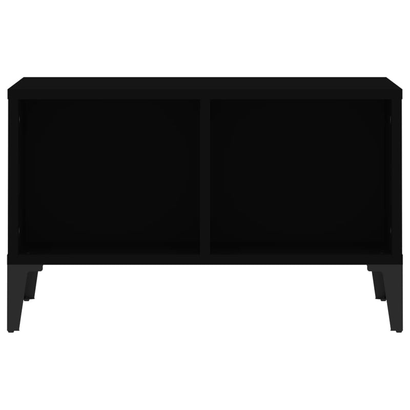 Coffee Table Black 60x50x36.5 cm Engineered Wood