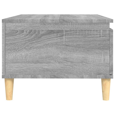 Coffee Table Grey Sonoma 90x50x36.5 cm Engineered Wood