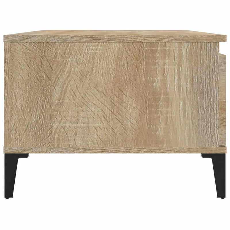 Coffee Table Sonoma Oak 90x50x36.5 cm Engineered Wood