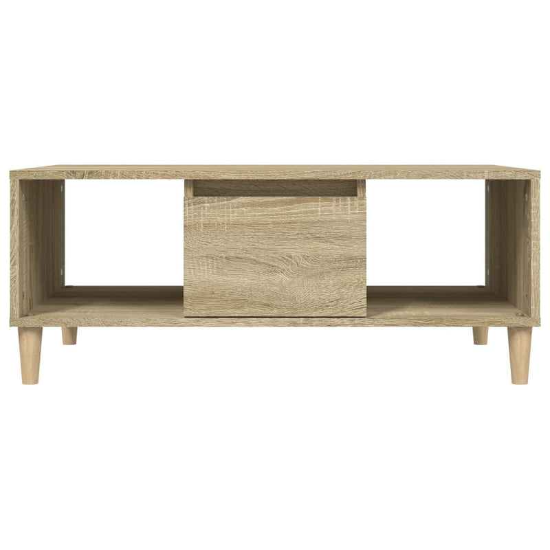 Coffee Table Sonoma Oak 90x50x36.5 cm Engineered Wood