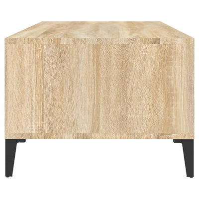 Coffee Table Sonoma Oak 90x50x36.5 cm Engineered Wood