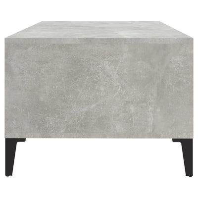 Coffee Table Concrete Grey 90x50x36.5 cm Engineered Wood