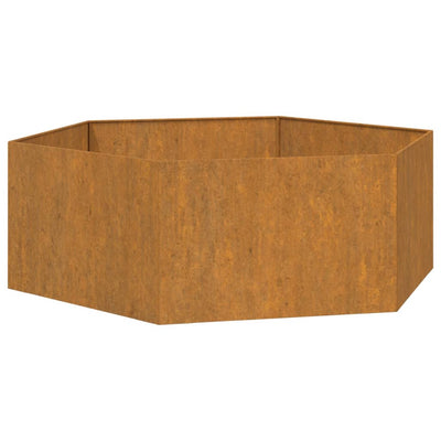 Planter Rusty 138x120x45 cm Corten Steel