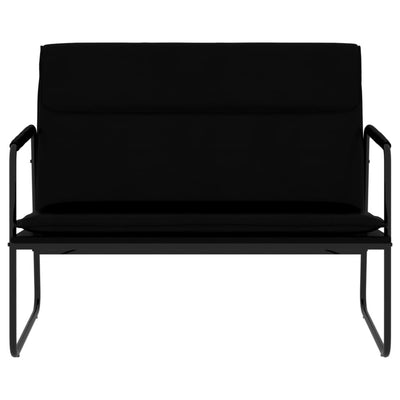 Bench Black 100x64x80 cm Faux Leather