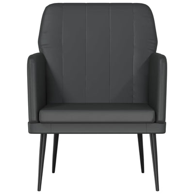 Armchair Black 61x78x80 cm Faux Leather