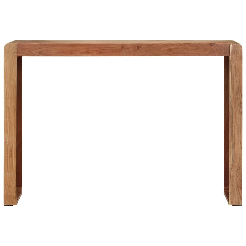 Console Table 110x30x76 cm Solid Wood Acacia